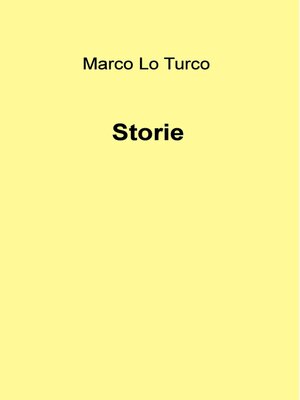 cover image of Storie